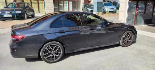 mercedes e220 zatamniavane tonirane folirane stakla tint car folio windows